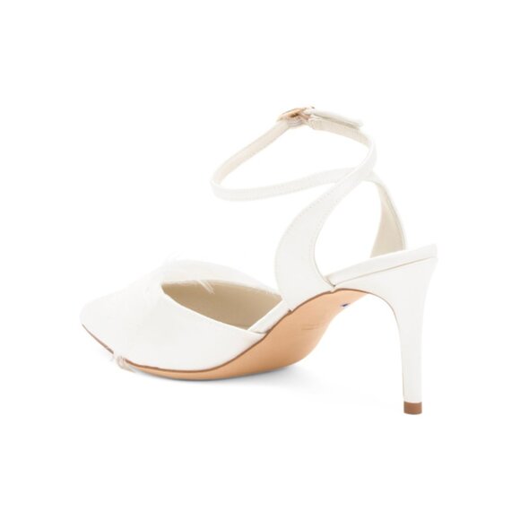 SOMETHING BLEU Ivory Made In Italy Effie Pumps - Picture 2 of 2